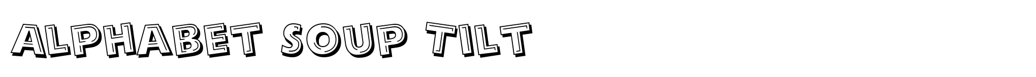 Alphabet Soup Tilt image